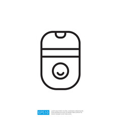 Baby Care Appliance Icon With Simple Design On White Backgrounds and Rounded Edges for Illustration and Graphic Purposes. Featuring A Simple And Modern Design For Baby Care