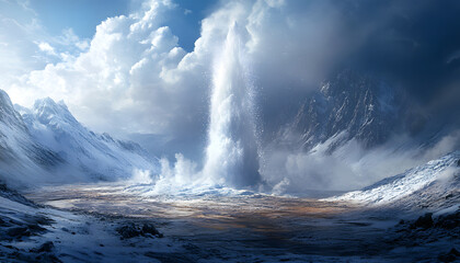 Fototapeta premium A Journey Through Stunning Landscapes