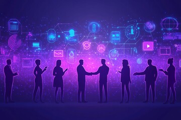 Digital Business Network: Collaborative Teamwork and Technological Innovation