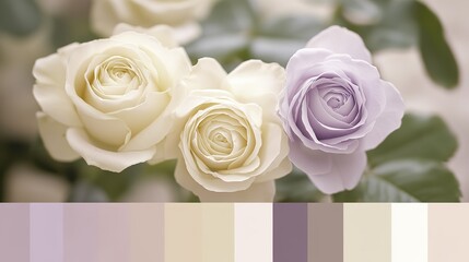 Fototapeta premium Soft pastel colors create a gentle and dreamy visual experience