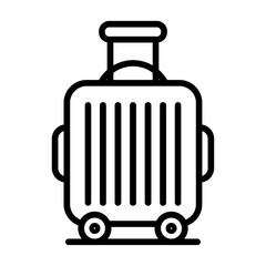 Luggage Storage Vector Icon