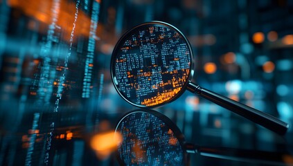 Magnifying code in digital space