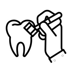 Tooth Polishing Icon