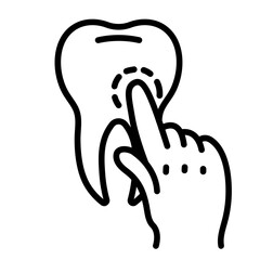 Tooth Sensitivity Icon