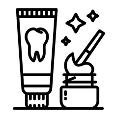 Tooth Whitening Gel Icon