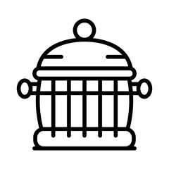 Butter Churn Vector Icon