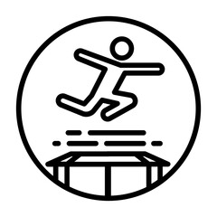 Trampoline Park Icon