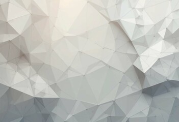 Fototapeta premium Gray, white, golden, polygon textured soft smooth gradient beautiful and shiny and modern style and white pastel divided 3d background. text space background 