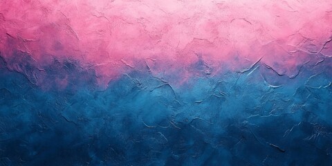 Fototapeta premium Abstract Gradient Flow with Blue and Pink with a Grainy Texture, Generative AI