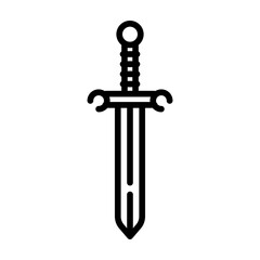 Medieval Sword Icon