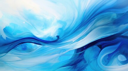 Obraz premium movement blue explosion background