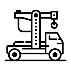 Hydraulic Lift Icon