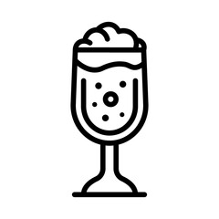Bubbly Drink Vector Icon