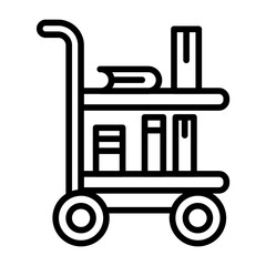 Book Cart Icon