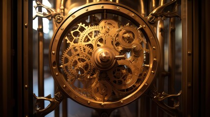 Fototapeta premium frame office revolving door