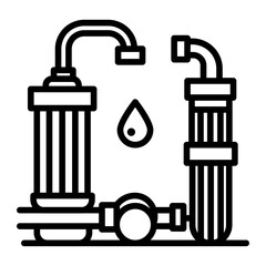 Water Purification System Icon