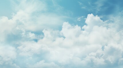 Fototapeta premium sky faded blue background