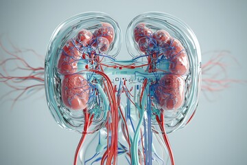 Dialysis machine function, renal replacement therapy, patient health focus.