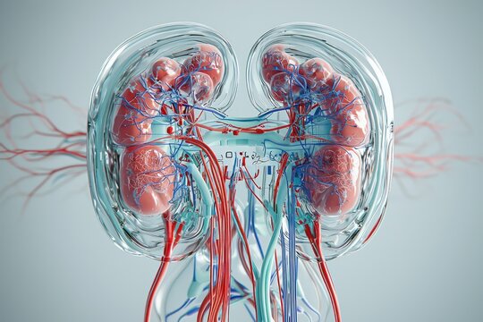 Dialysis machine function, renal replacement therapy, patient health focus.