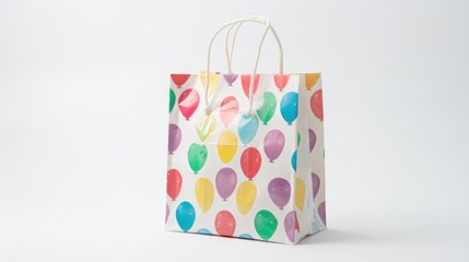 balloons tissue paper gift bag