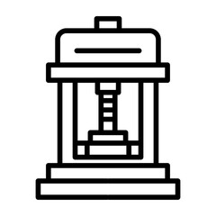 Hydraulic Press Icon