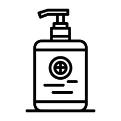 Body Wash Vector Icon