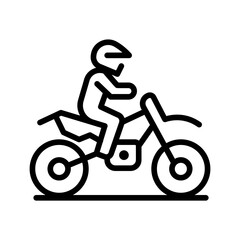 Dirt Bike Icon