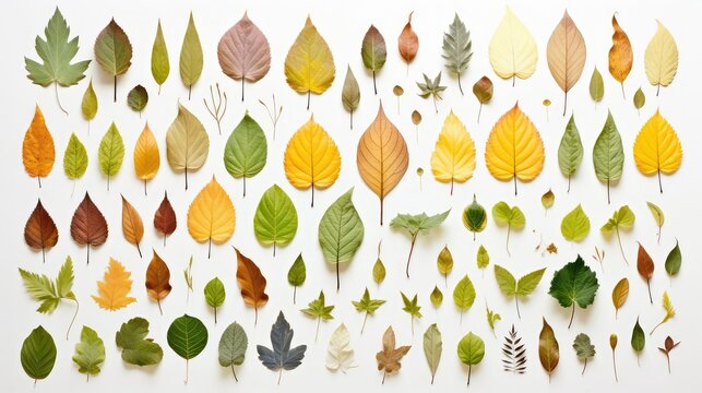 foliage leaf chart