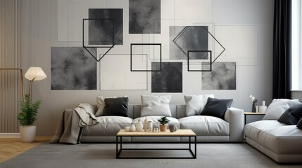 grey wallpaper wall