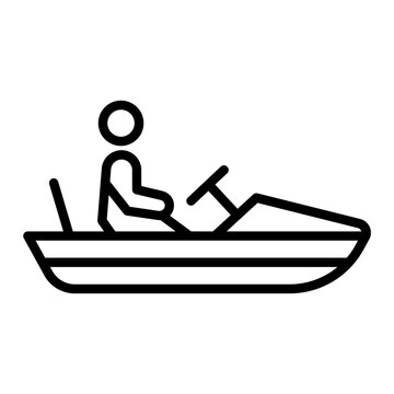 Pedal Boat Icon
