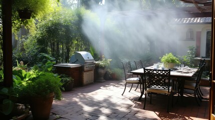 Obraz premium misting water misters