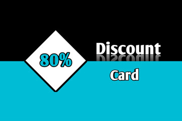 80% discount card and discount shopping voucher 80% discount voucher