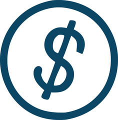 dollar sign icon