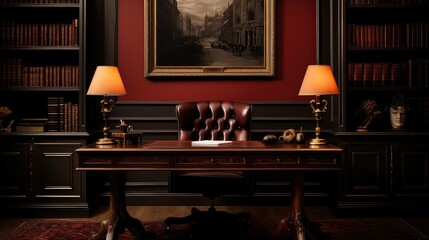 elegance office traditional