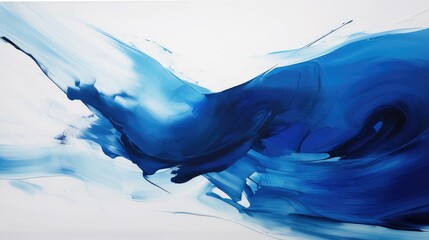 Naklejka premium strokes blue white and black