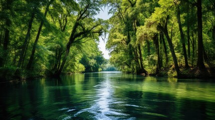 calm navigable waters