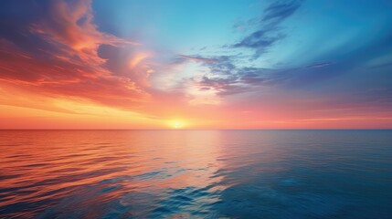 Obraz premium water blue and rose gold