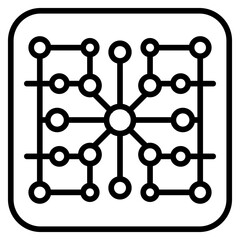 Data Patterns Vector Icon