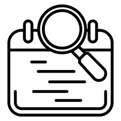 Event Detection Vector Icon