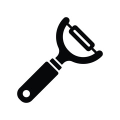 peeler icon vector design template simple and clean