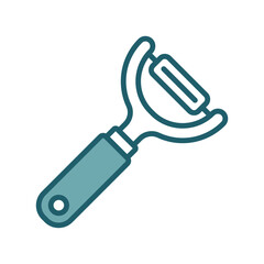 peeler icon vector design template simple and clean