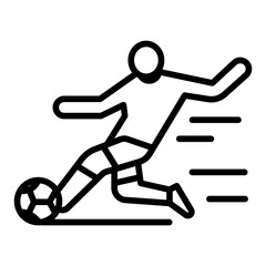 Soccer Tackle Vector Icon