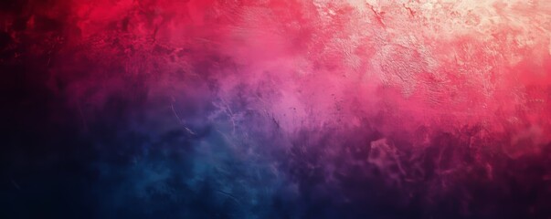 Obraz premium Vibrant Red-Purple Gradient Background with a Grainy Texture, Generative AI