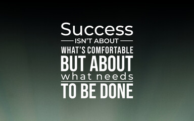 Fototapeta premium Achieving success through action motivation and determination in personal growth inspirational setting graphic design