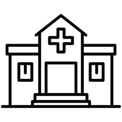 Emergency Room Vector Icon