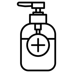 Hand Sanitizer Vector Icon