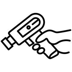 Laser Surgery Vector Icon