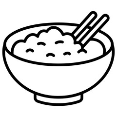 Congee Vector Icon