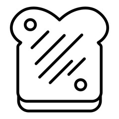 French Toast Vector Icon