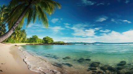 trees blue green nature